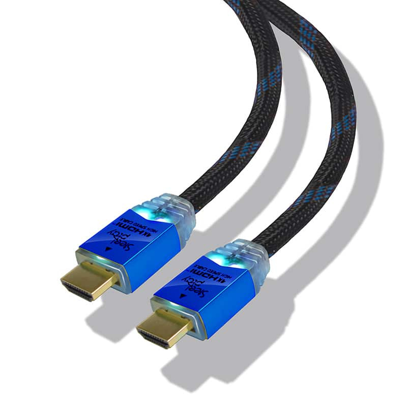 Steelplay JVAPS400039 HDMI-kabel 2 m HDMI Type A (Standard) Sort, Blå