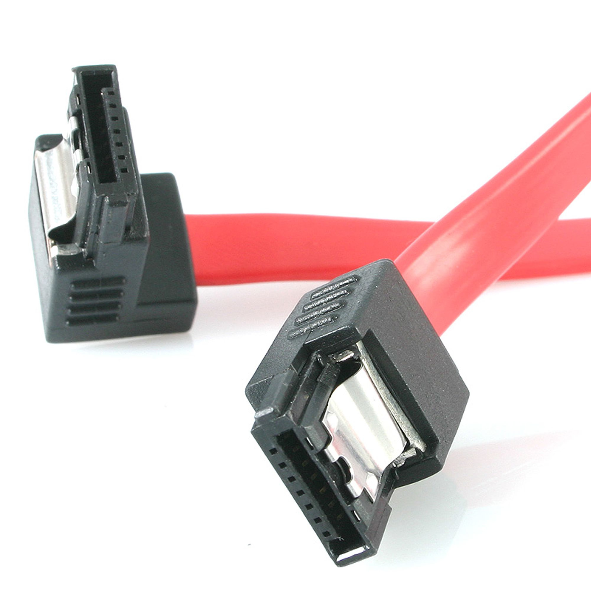 StarTech.com LSATA18RA1 SATA-kabel 0,457 m SATA 7-pin Rød