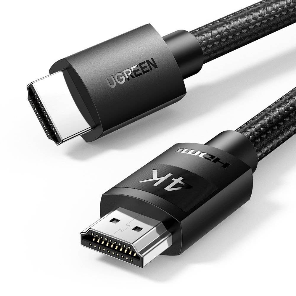 Ugreen HD119 HDMI-kabel 1 m HDMI Type A (Standard) Sort