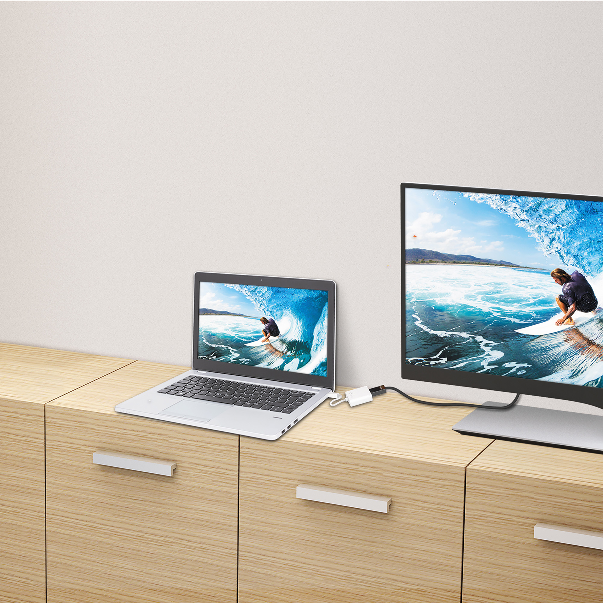 j5create JDA154-N DisplayPort™ til HDMI™-adapter