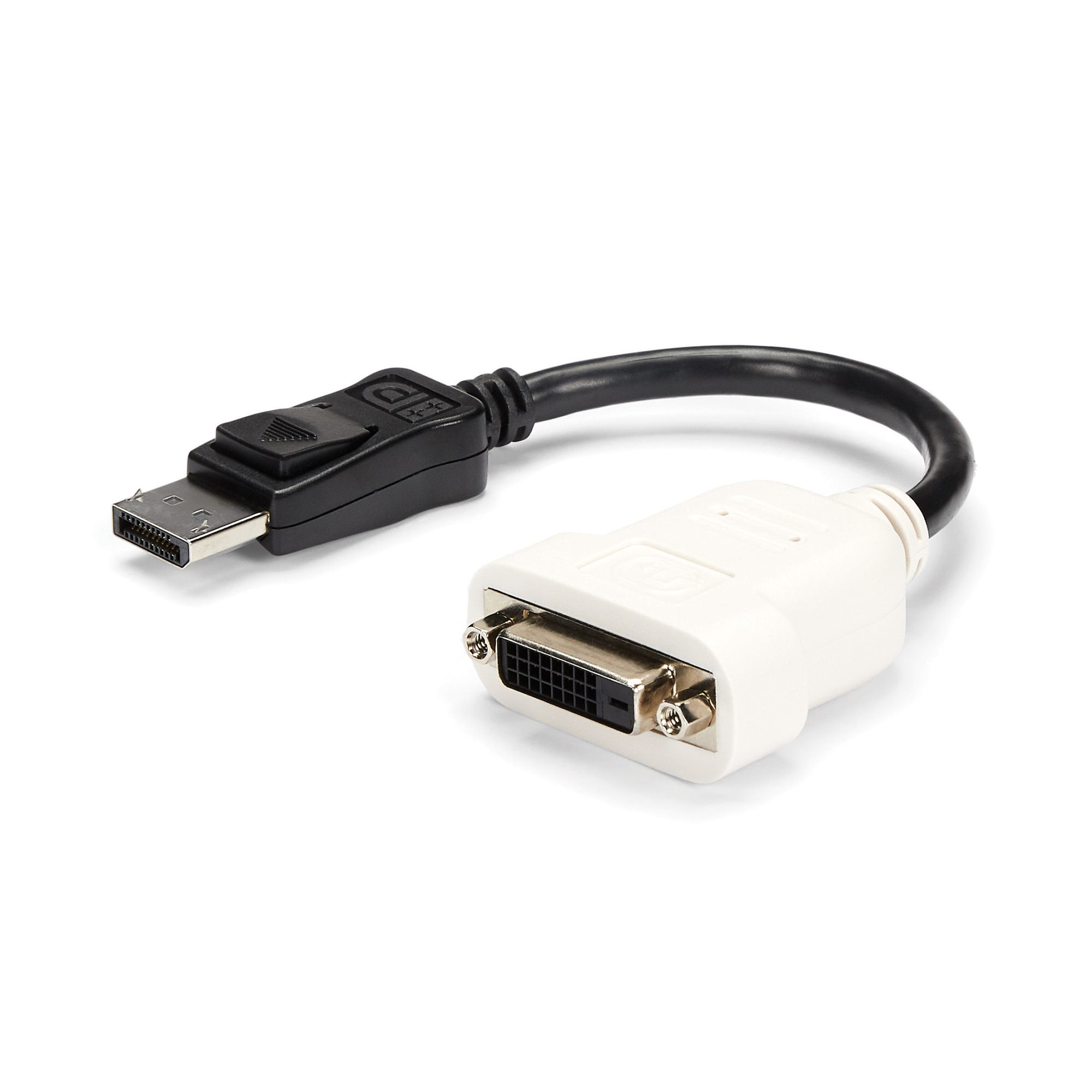StarTech.com DP2DVI videokabel adapter 0,24 m DisplayPort DVI-D Sort