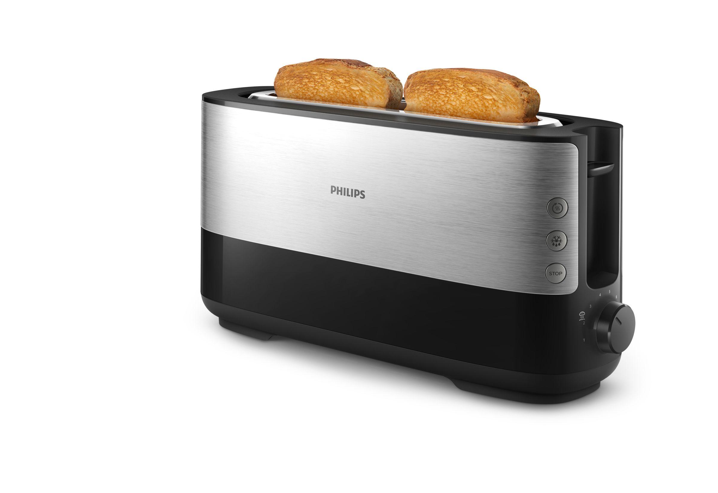 Philips Viva Collection HD2692/90 Brødrister - lang brødholder, metal