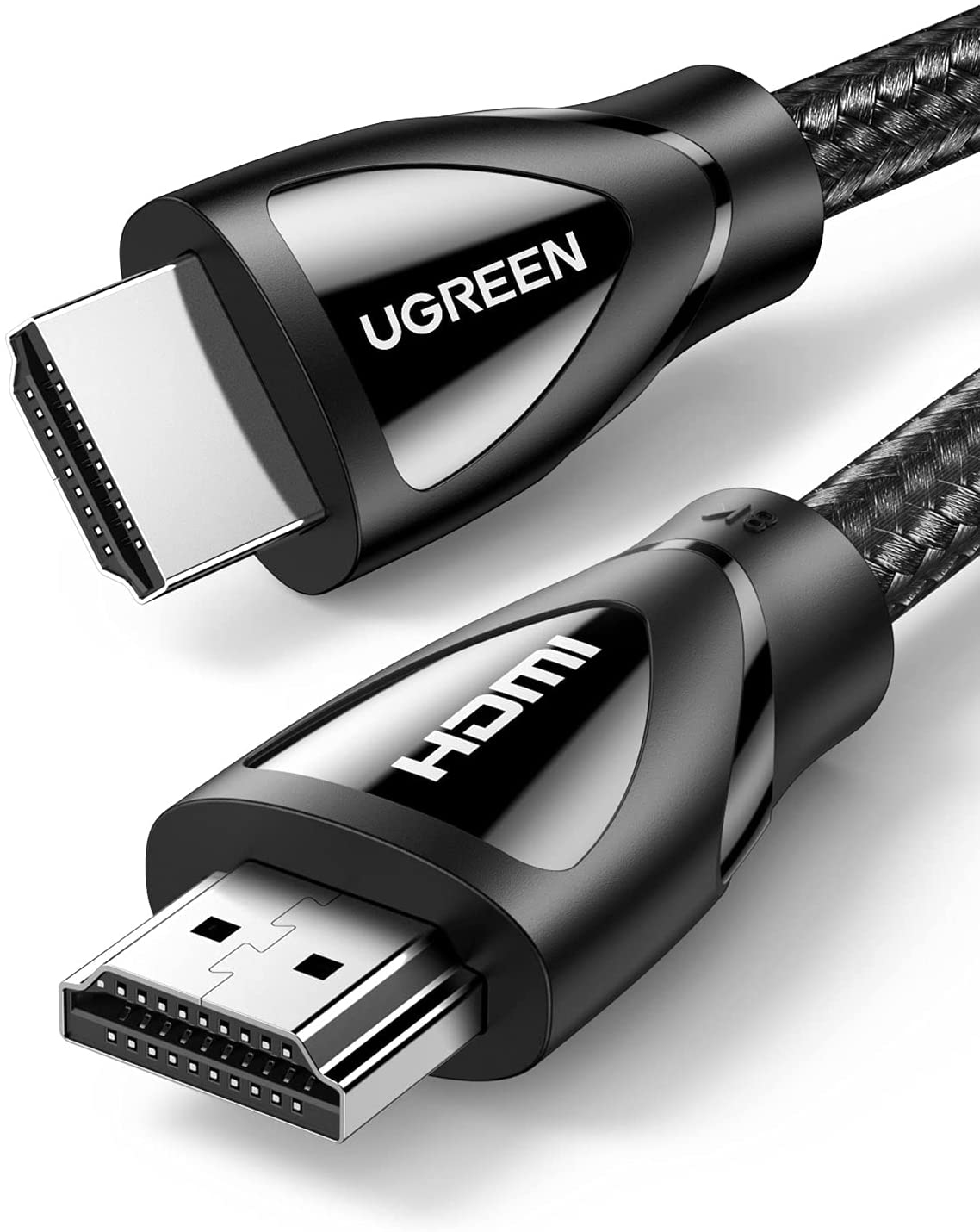 Ugreen 80403 HD140 HDMI-kabel 2 m HDMI Type A (Standard) Sort