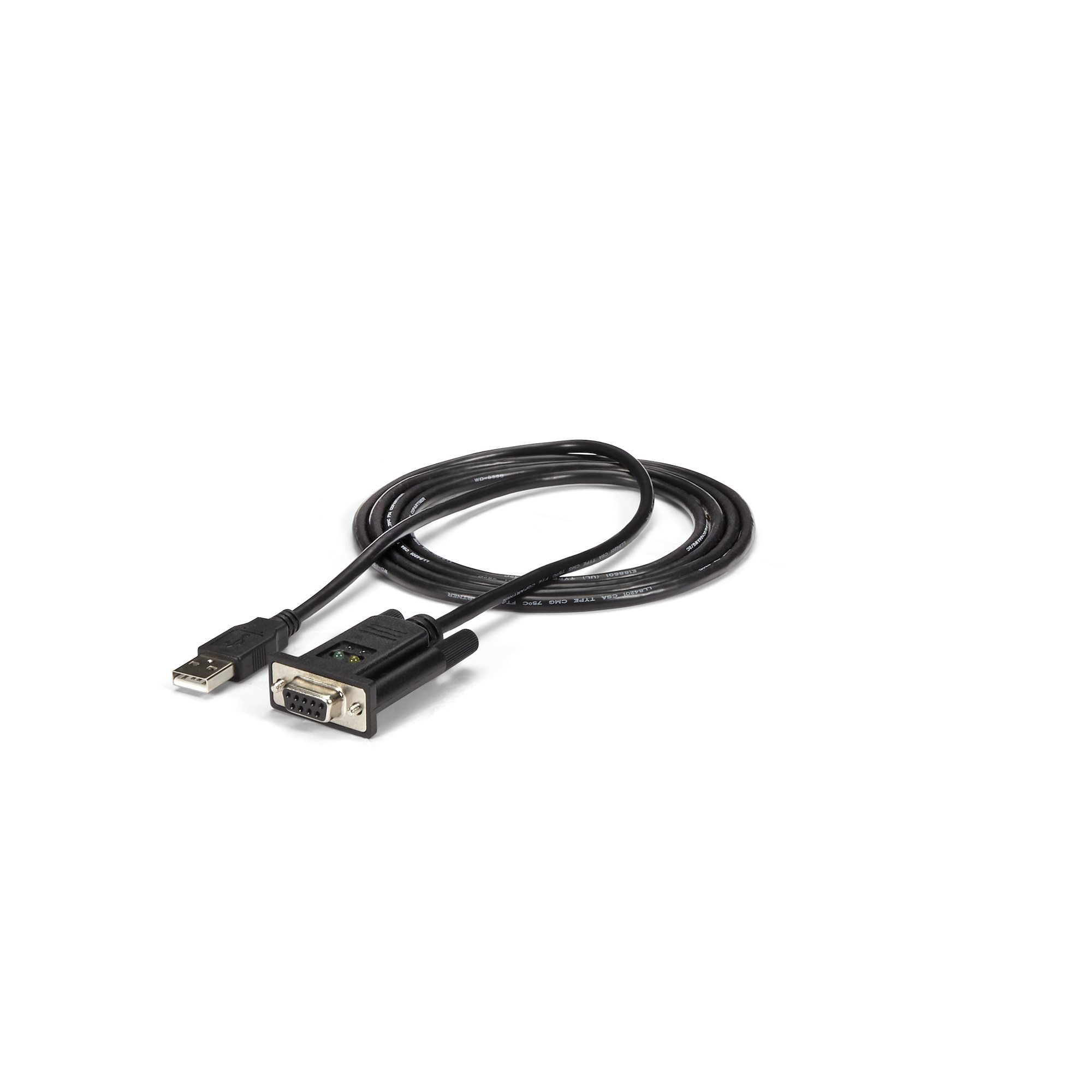 StarTech.com ICUSB232FTN serielkabel Sort 1,7 m USB Type-A DB-9