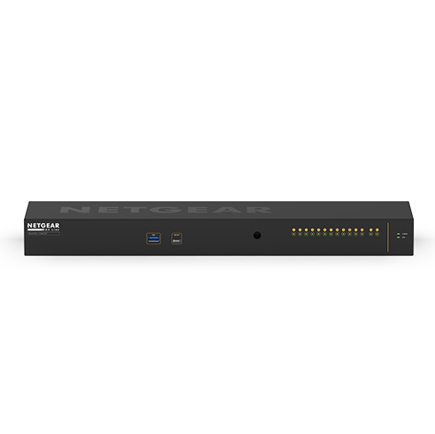 NETGEAR MSM4214X Administreret L2/L3 2.5G Ethernet 1U Sort