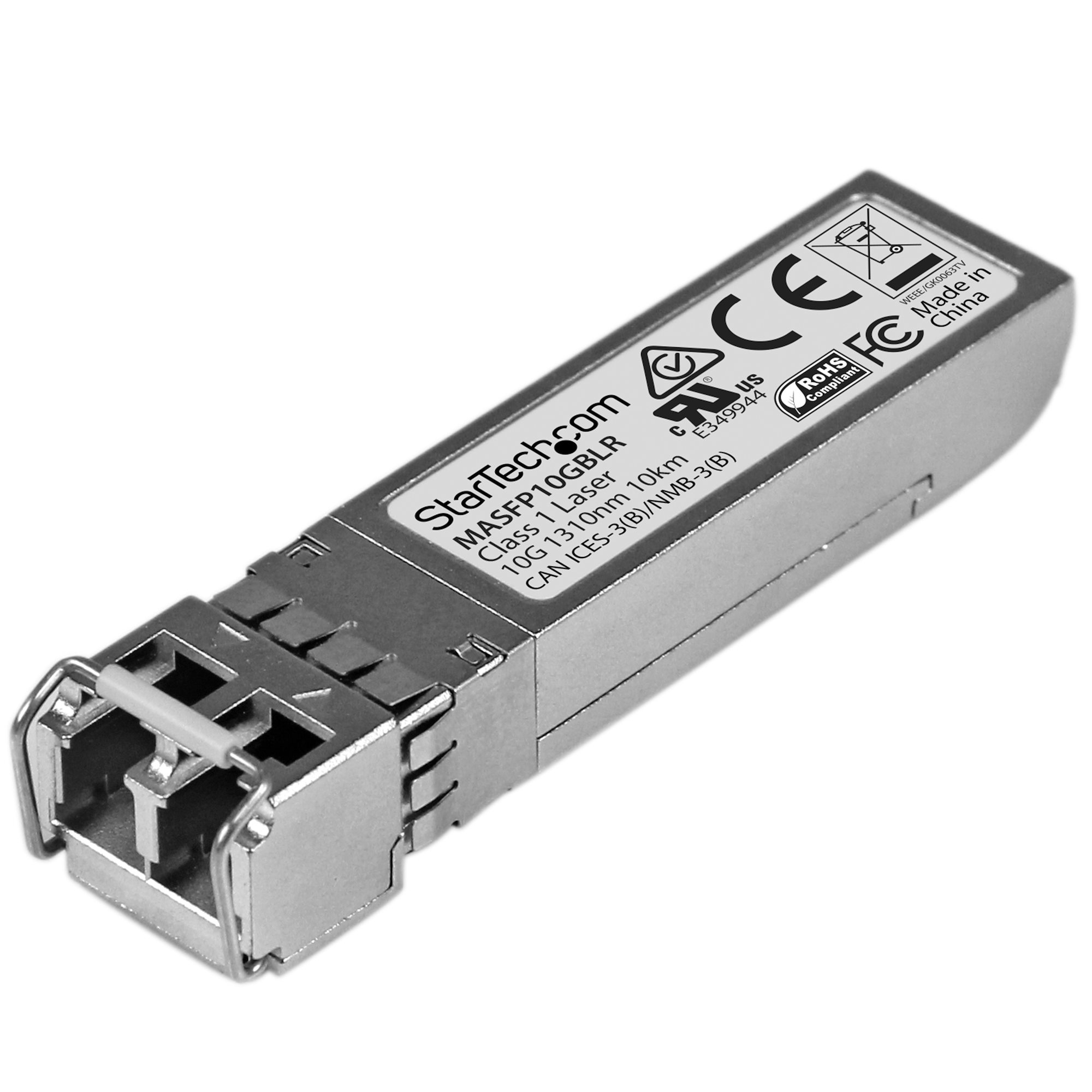 StarTech.com MASFP10GBLR modul til netværksmodtager Fiberoptisk 10000 Mbit/s SFP+ 1310 nm