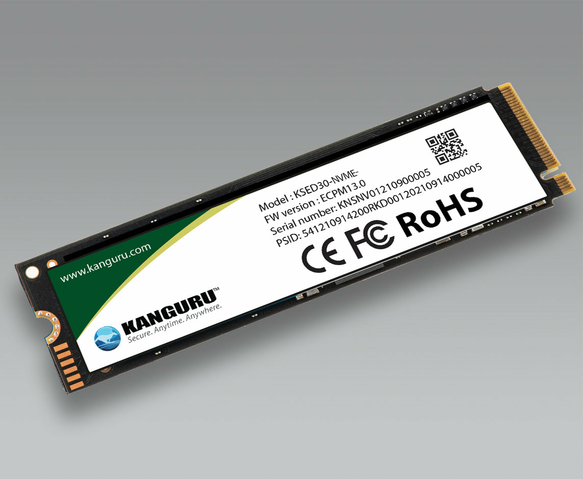 iStorage Kanguru SED30 1,02 TB M.2 PCI Express 4.0 NVMe 3D TLC