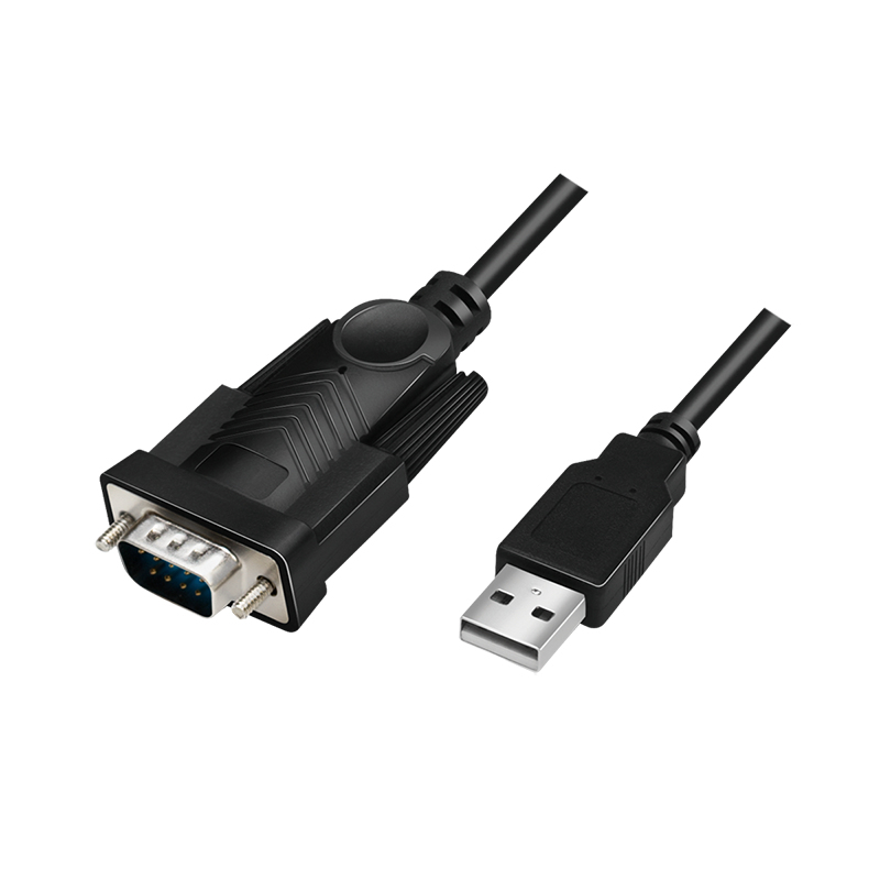 LogiLink AU0048A serielkabel Sort 1,5 m USB A DB-9