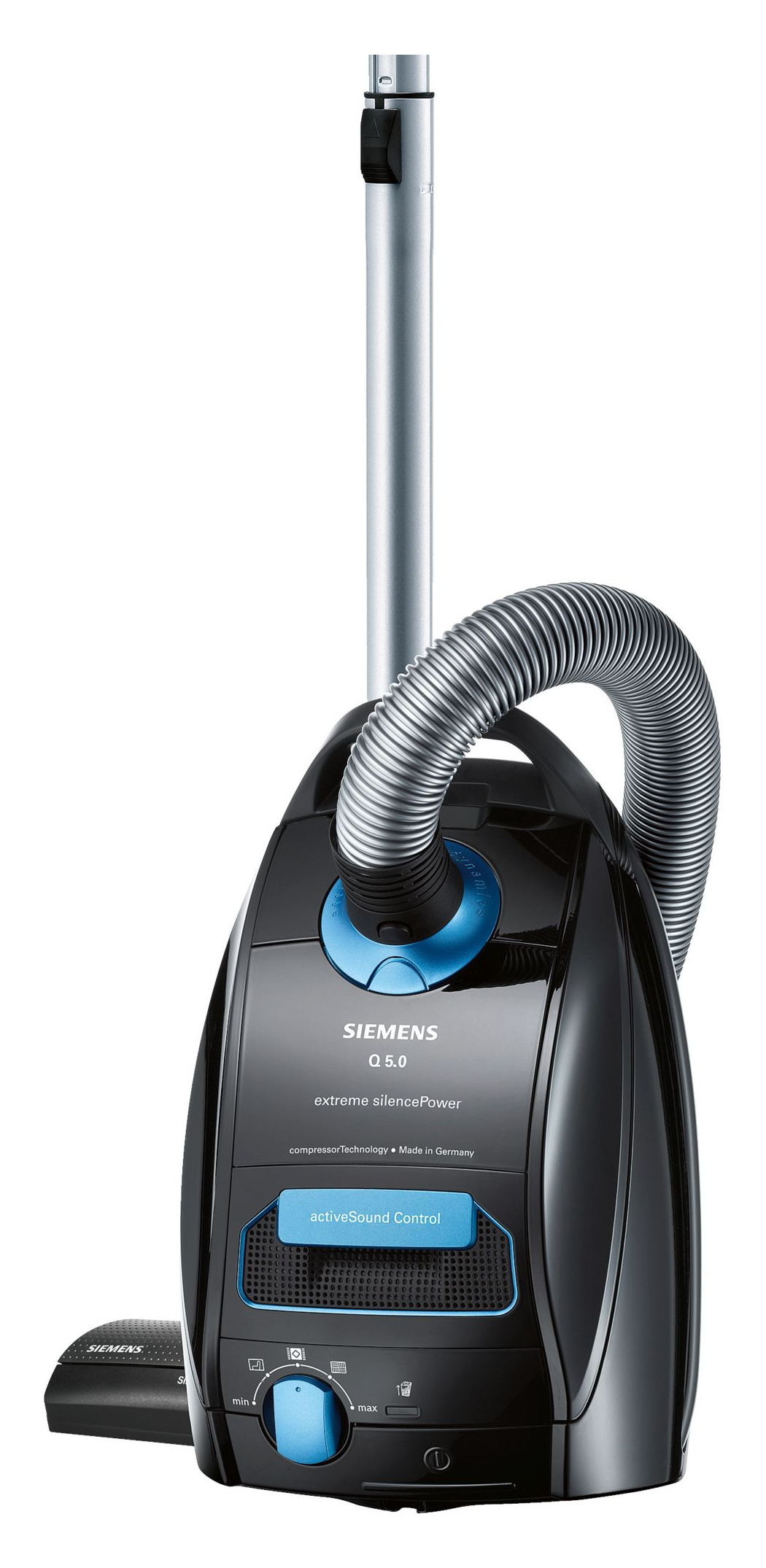 Siemens VSQ5X1230 støvsuger 4,5 L Beholder vakuum Dry 850 W Støvpose