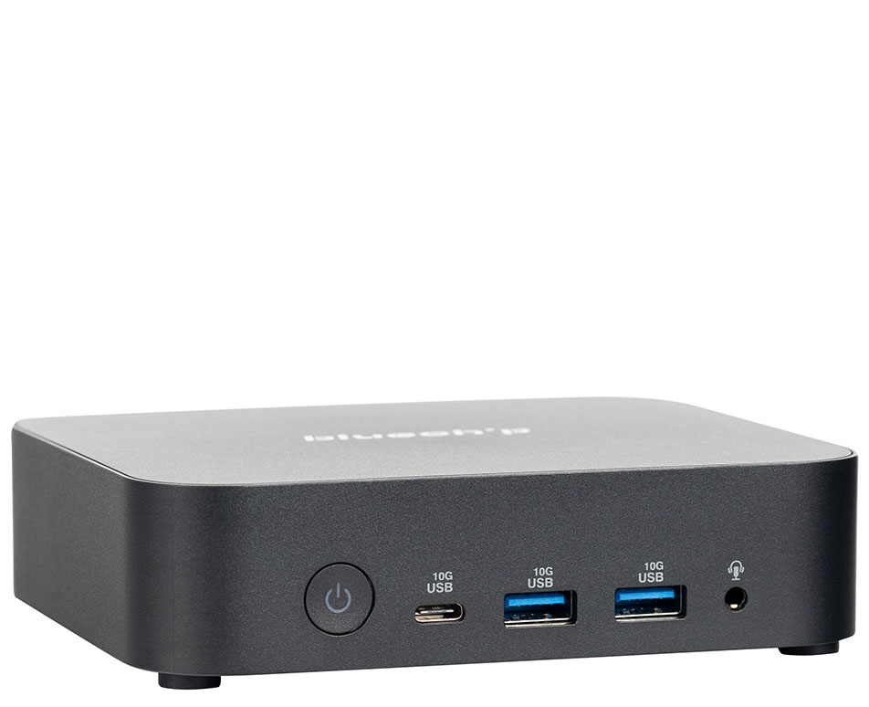 bluechip BUSINESSline M14150 Intel® N N150 8 GB DDR5-SDRAM 500 GB SSD Windows 11 Pro Mini PC Sort
