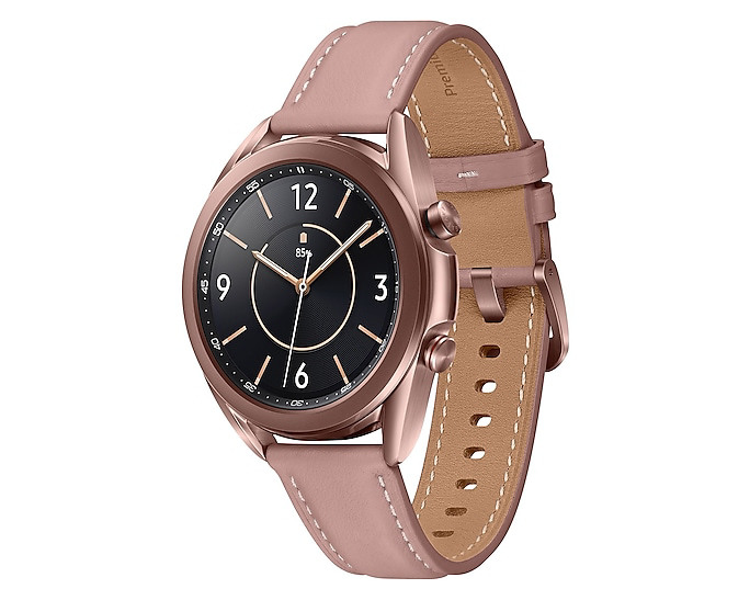 Samsung Galaxy Watch3 SM-R855F 3,05 cm (1.2") OLED 41 mm Digital 360 x 360 pixel Berøringsskærm Bronze Wi-Fi GPS (satellit)
