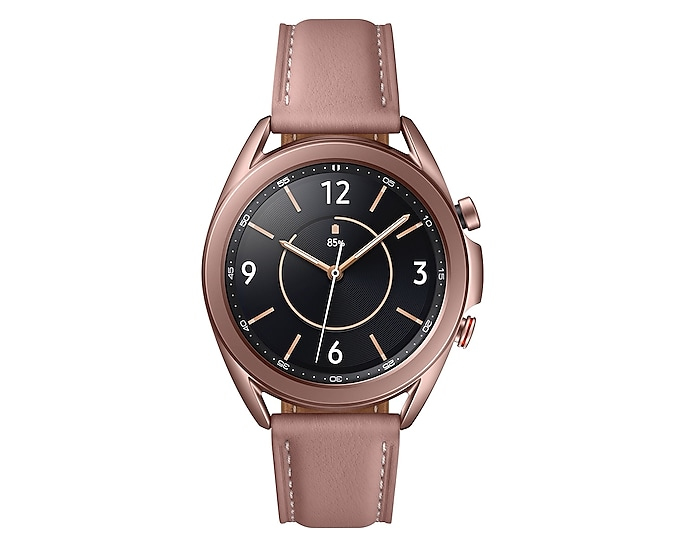 Samsung Galaxy Watch3 SM-R855F 3,05 cm (1.2") OLED 41 mm Digital 360 x 360 pixel Berøringsskærm Bronze Wi-Fi GPS (satellit)