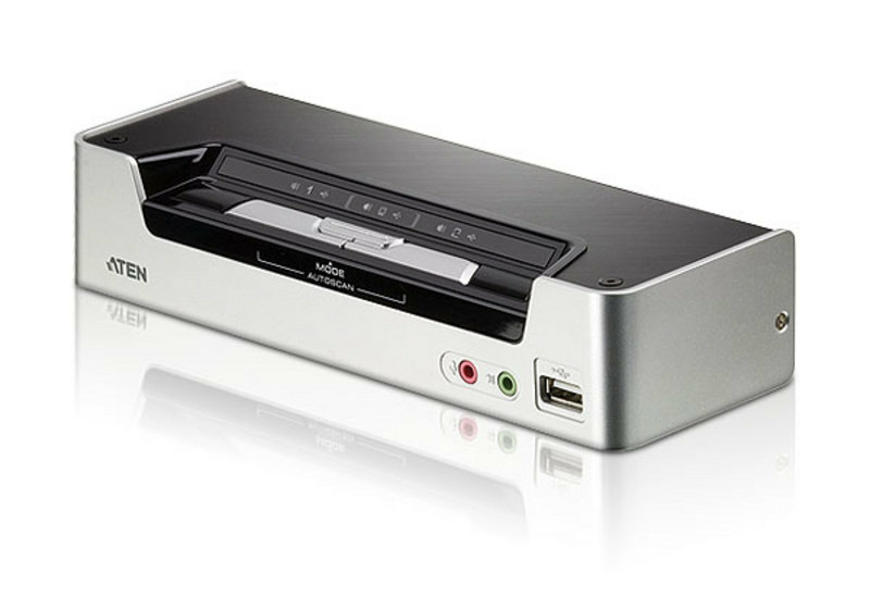 ATEN CS1792-AT-G KVM Switch Sort, Grå
