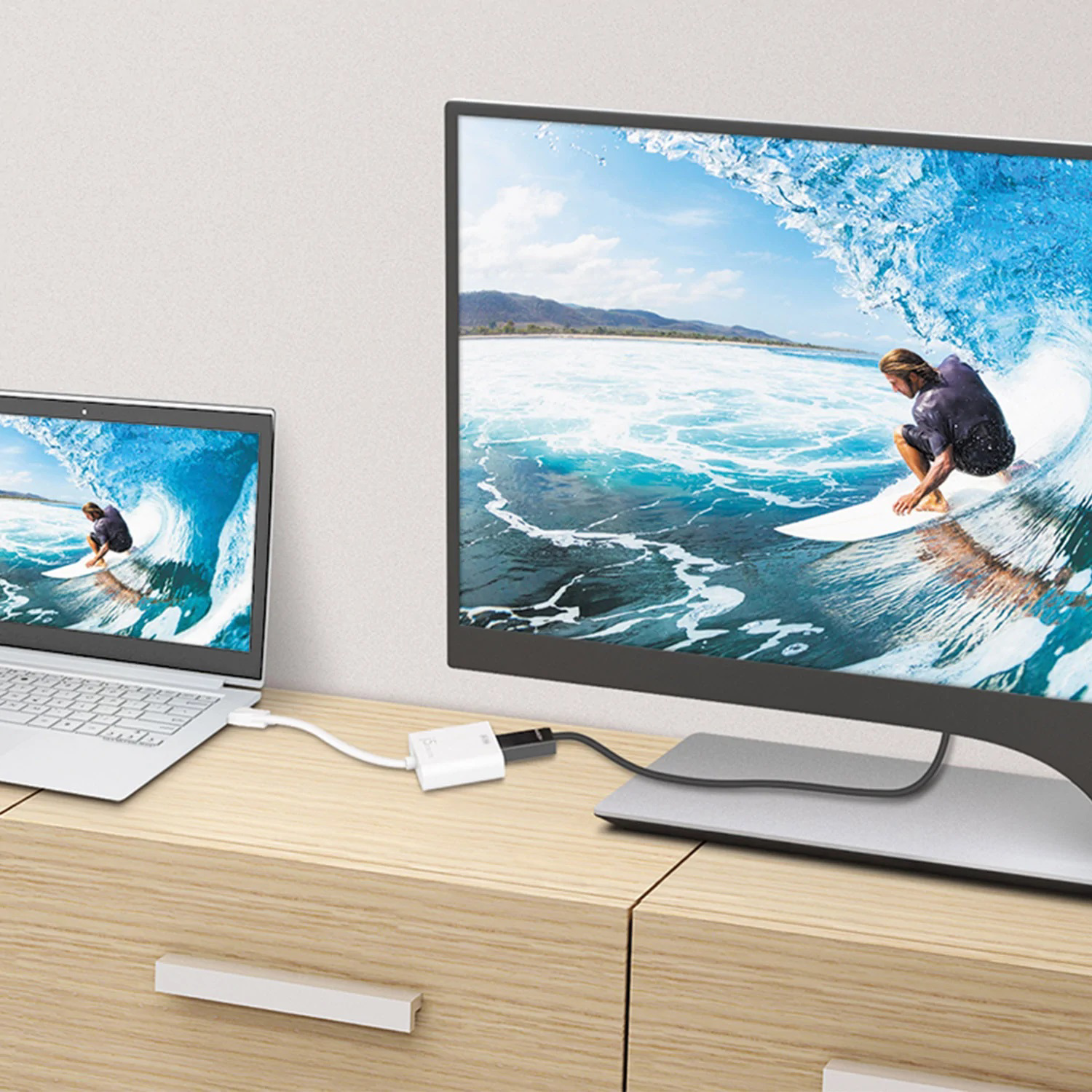 j5create JDA158-N Aktiv DisplayPort™ til 4K HDMI™-adapter