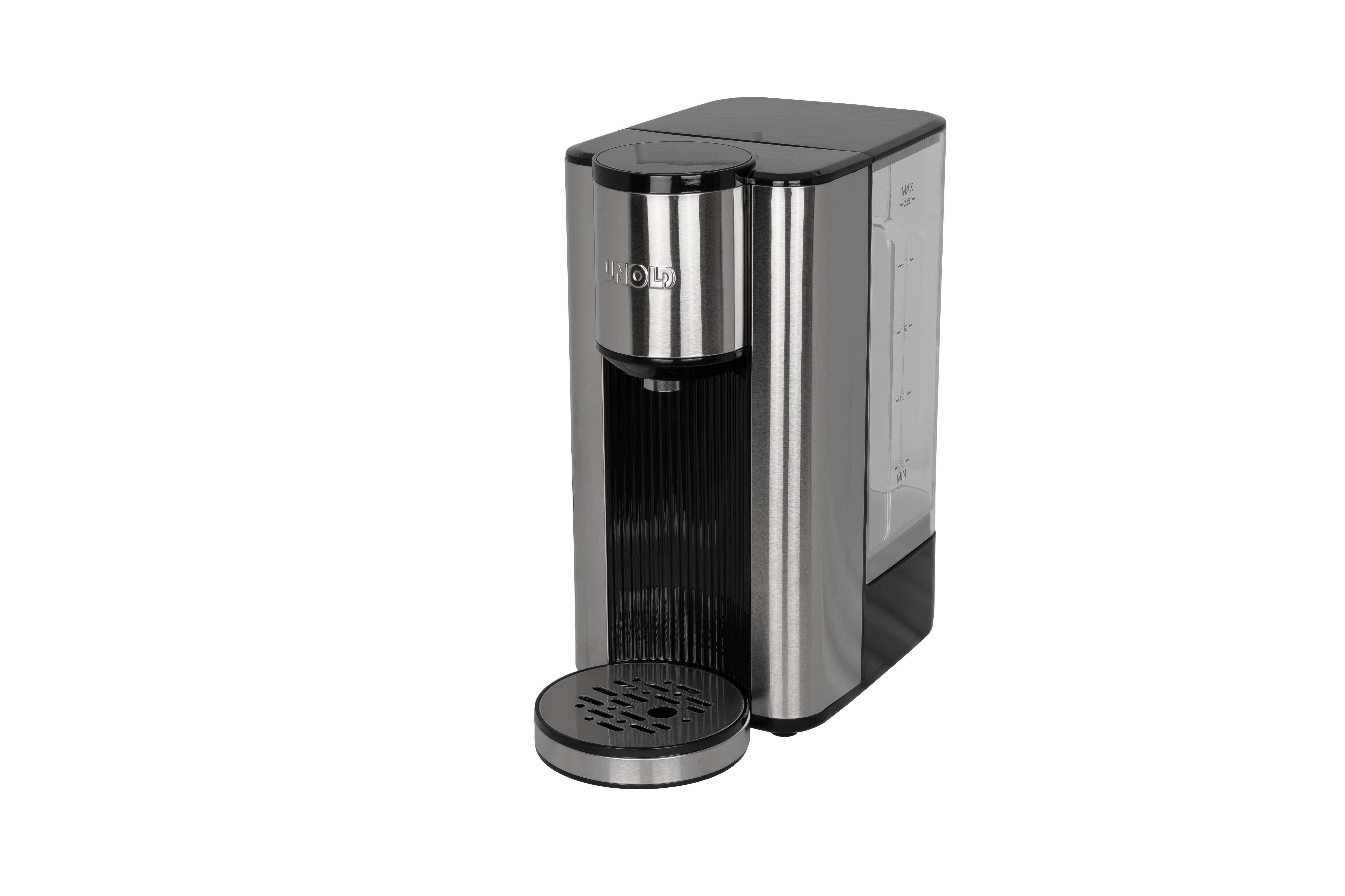 Unold Ava elkedel 2,5 L 2600 W Sort, Sølv
