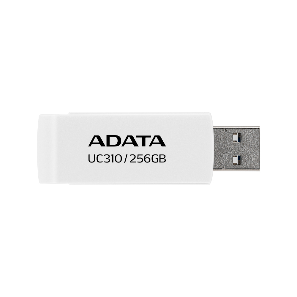 ADATA UC310 USB-nøgle 256 GB USB Type-A 3.2 Gen 1 (3.1 Gen 1) Hvid