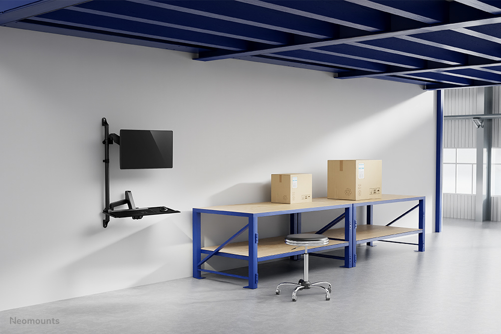 Neomounts WL90-325BL1 skærmbeslag og -stativer 81,3 cm (32") Væg Sort