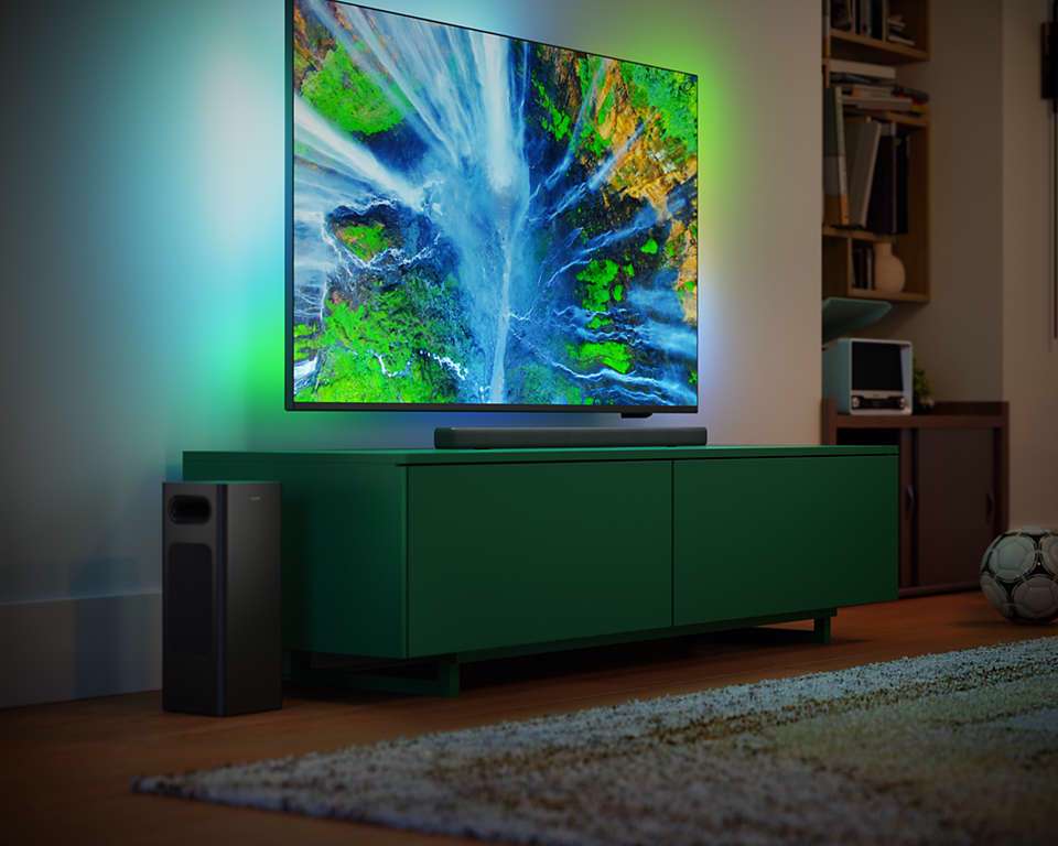 Philips TAB6309/10 SoundBar højttaler Grå 2.1 kanaler 160 W