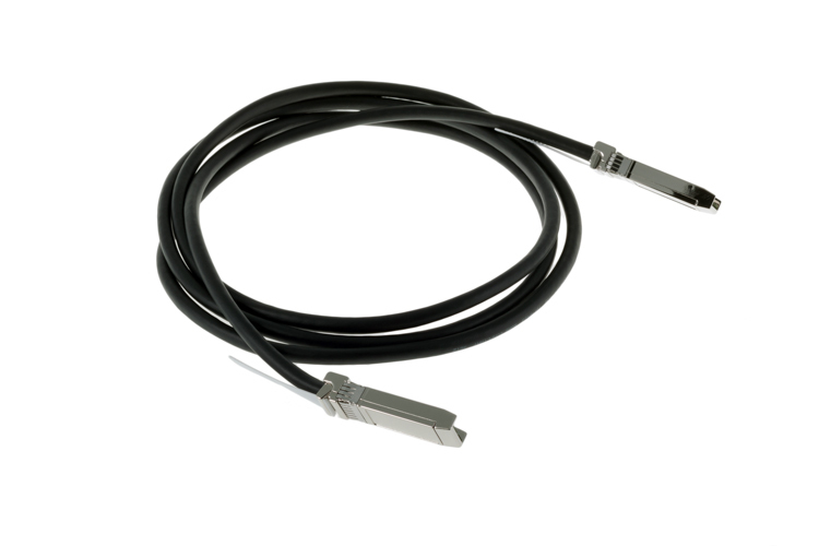 Allied Telesis AT-QSFP1CU InfiniBand og fiberoptisk kabel 1 m QSFP+ Sort, Sølv