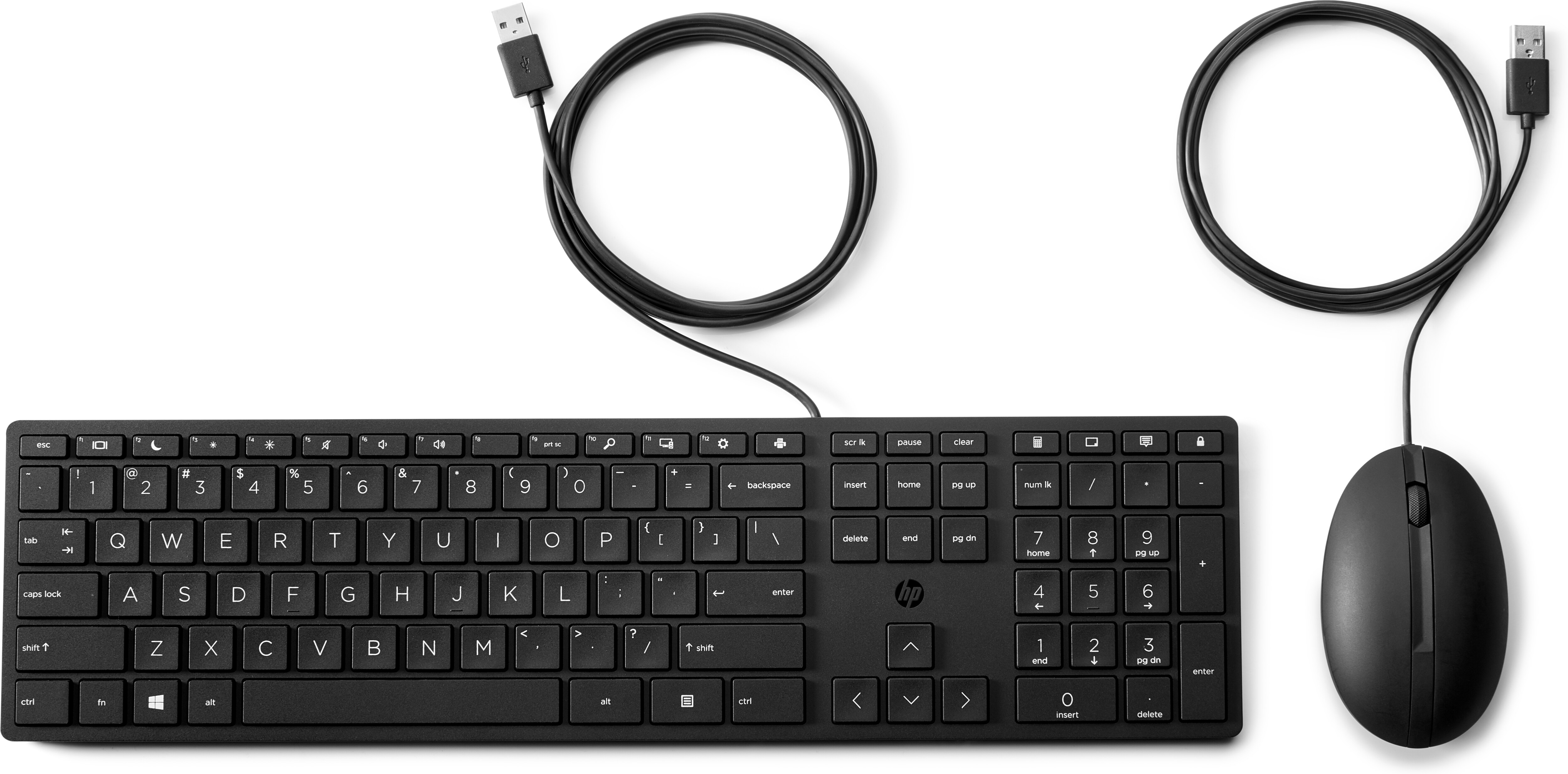 HP Desktop 320MK – kablet mus og tastatur