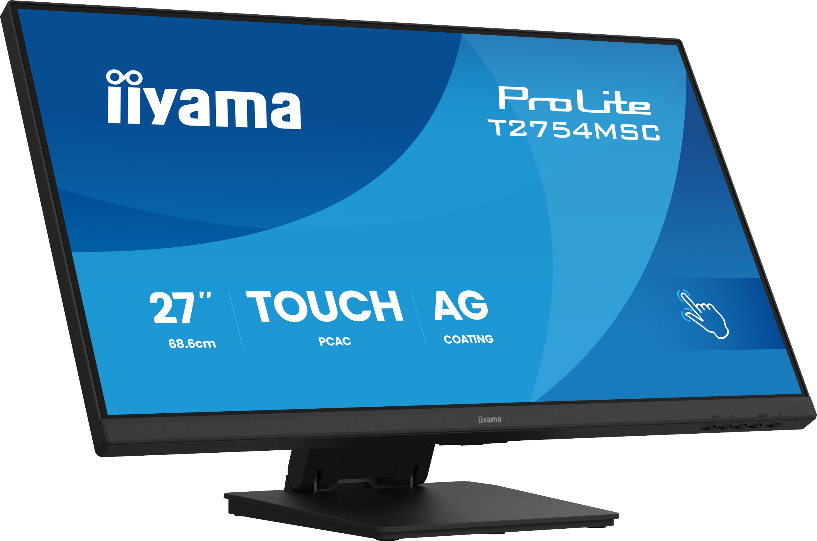 iiyama ProLite T2754MSC-B2AG computerskærm 68,6 cm (27") 1920 x 1080 pixel Fuld HD Berøringsskærm