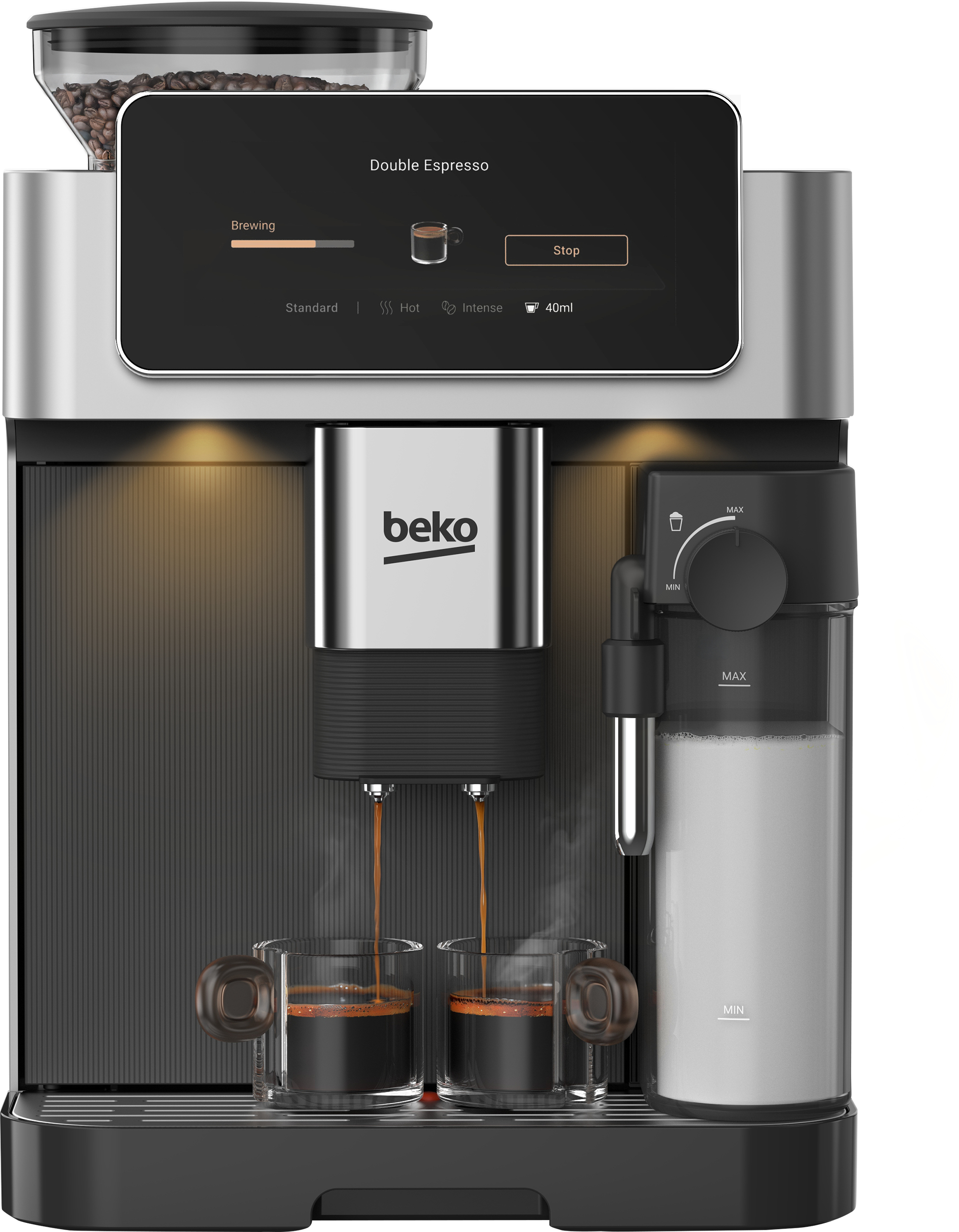 Beko CEG8564X kaffemaskine Fuld-auto Espressomaskine 2 L