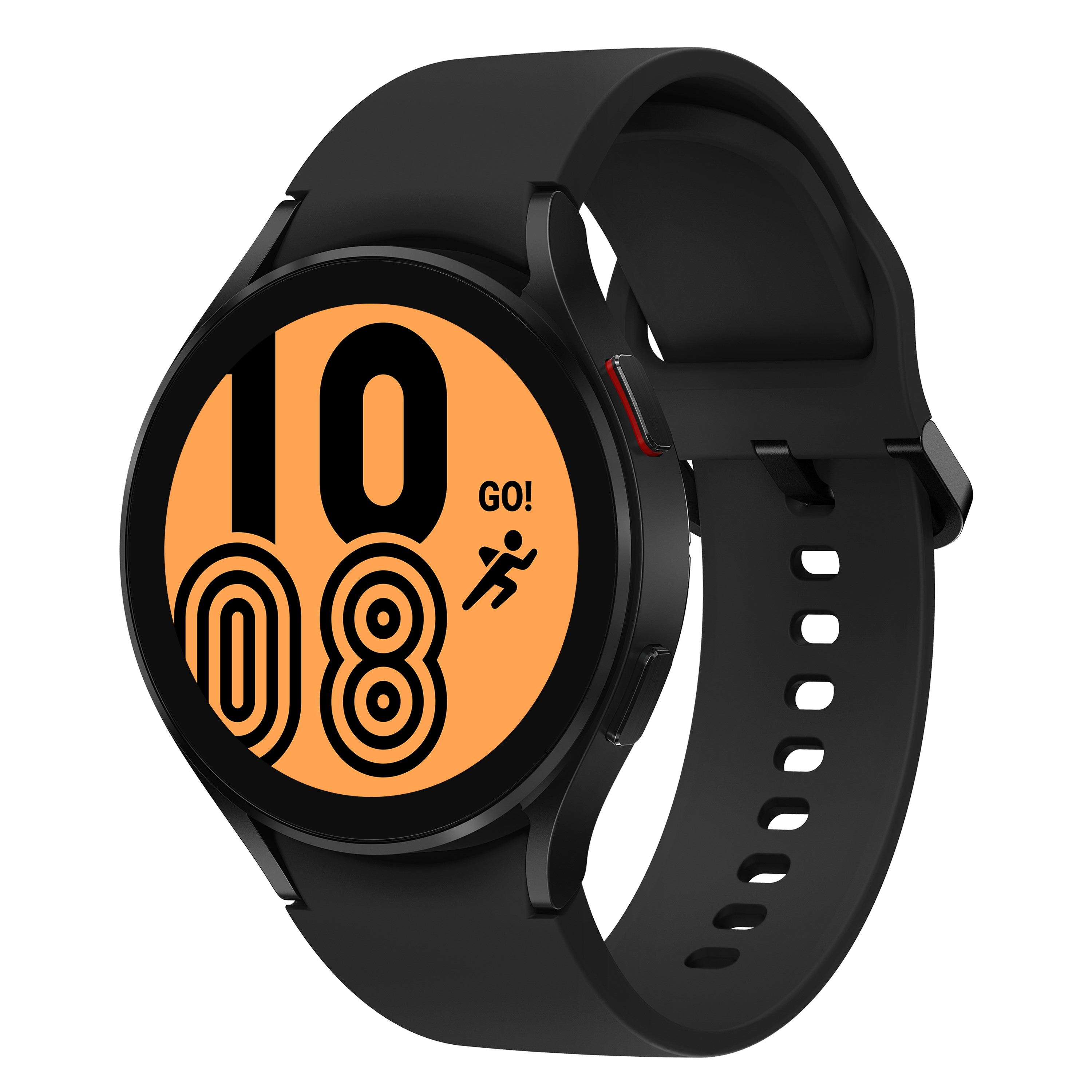 Samsung Galaxy Watch4 3,56 cm (1.4") OLED 44 mm Digital 450 x 450 pixel Berøringsskærm 4G Sort Wi-Fi GPS (satellit)