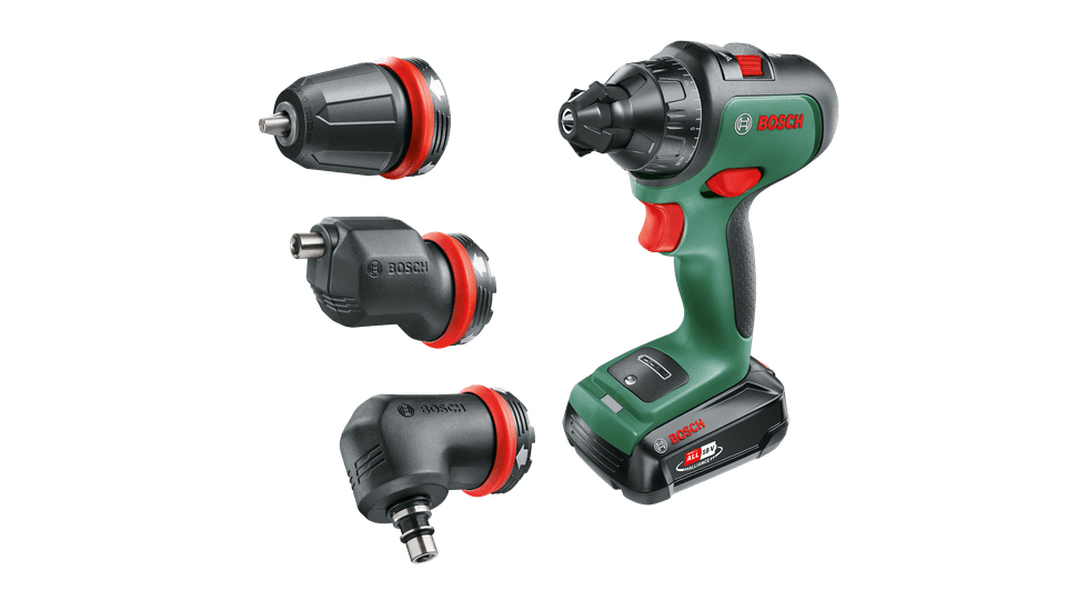 Bosch AdvancedDrill 18 1350 rpm Nøglefri 1 kg Sort, Grøn