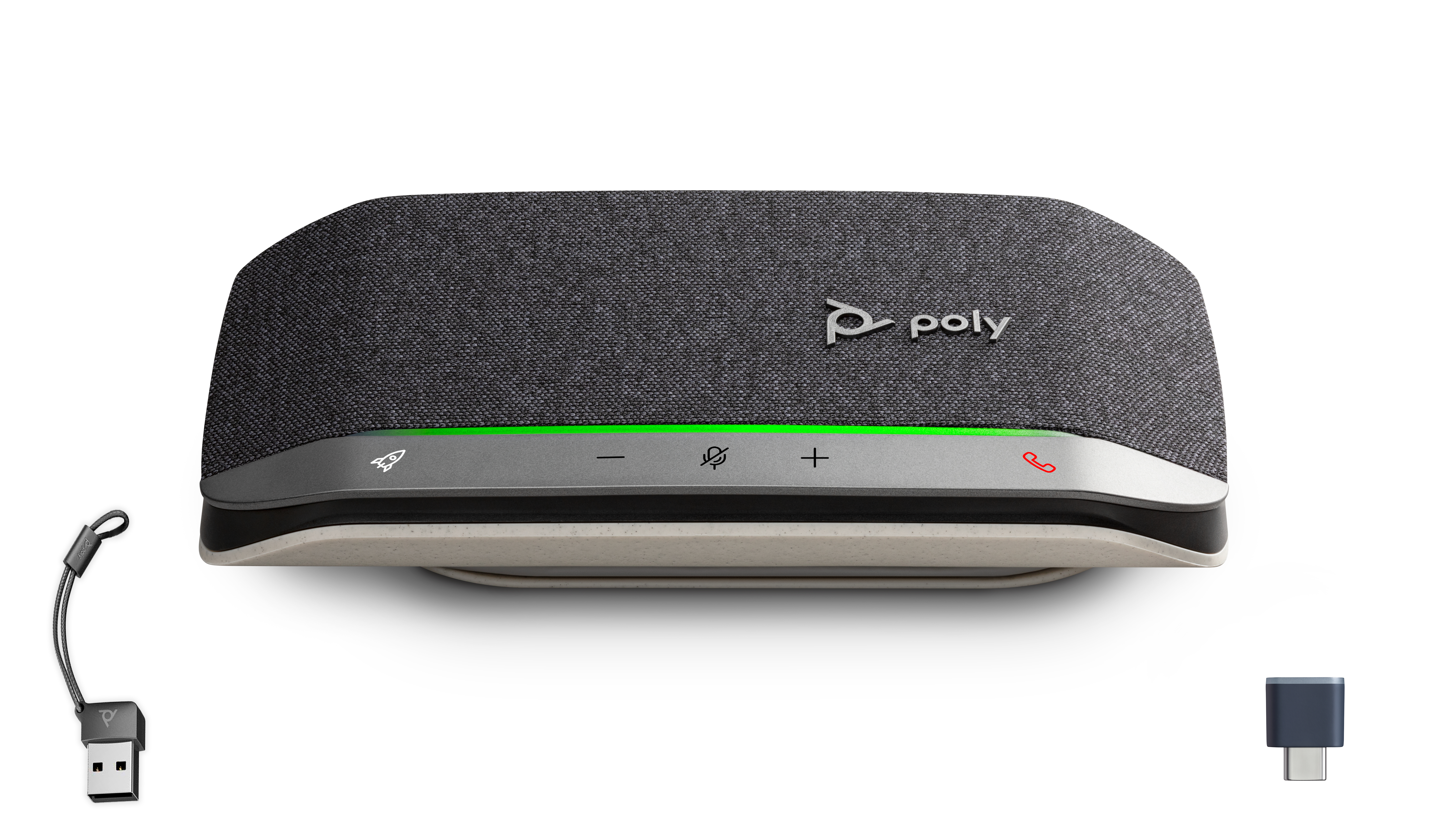 HP Poly Sync 20+ Speakerphone USB-C/A Adapter