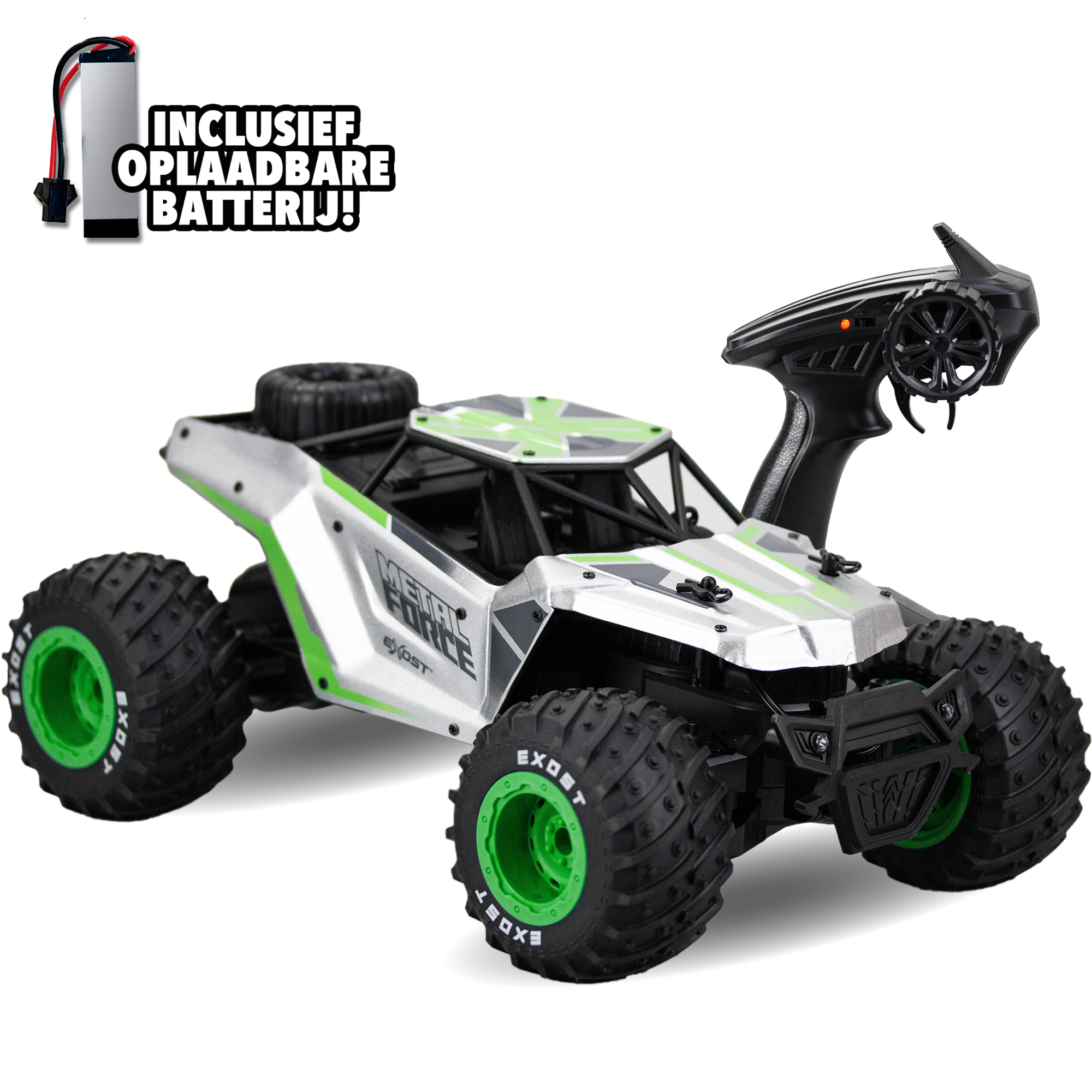 Exost RC Metal Force Radio-kontrolleret (RC) model Monster lasbil Elektrisk motor