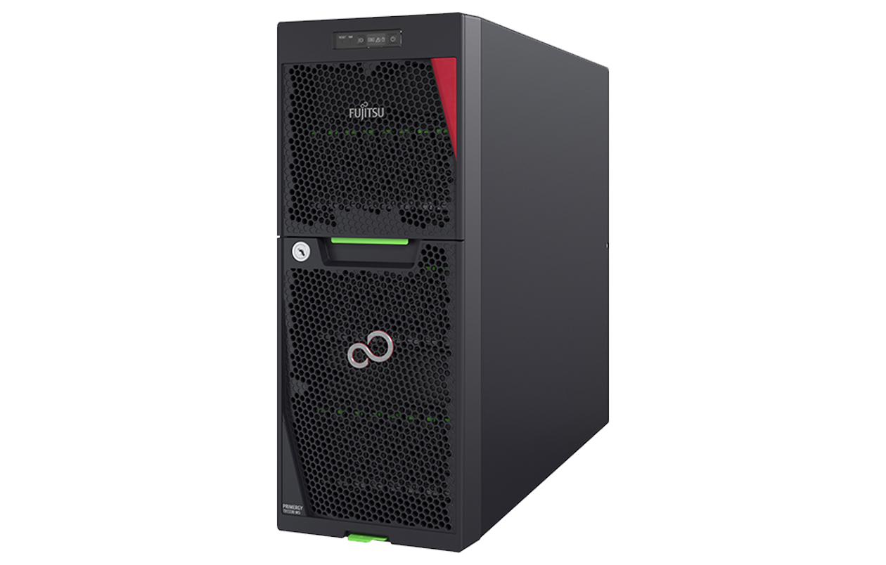 Fujitsu PRIMERGY TX1330 M5 server 0 GB Tower Intel Xeon E E-2334 3,4 GHz 16 GB DDR4-SDRAM 500 W