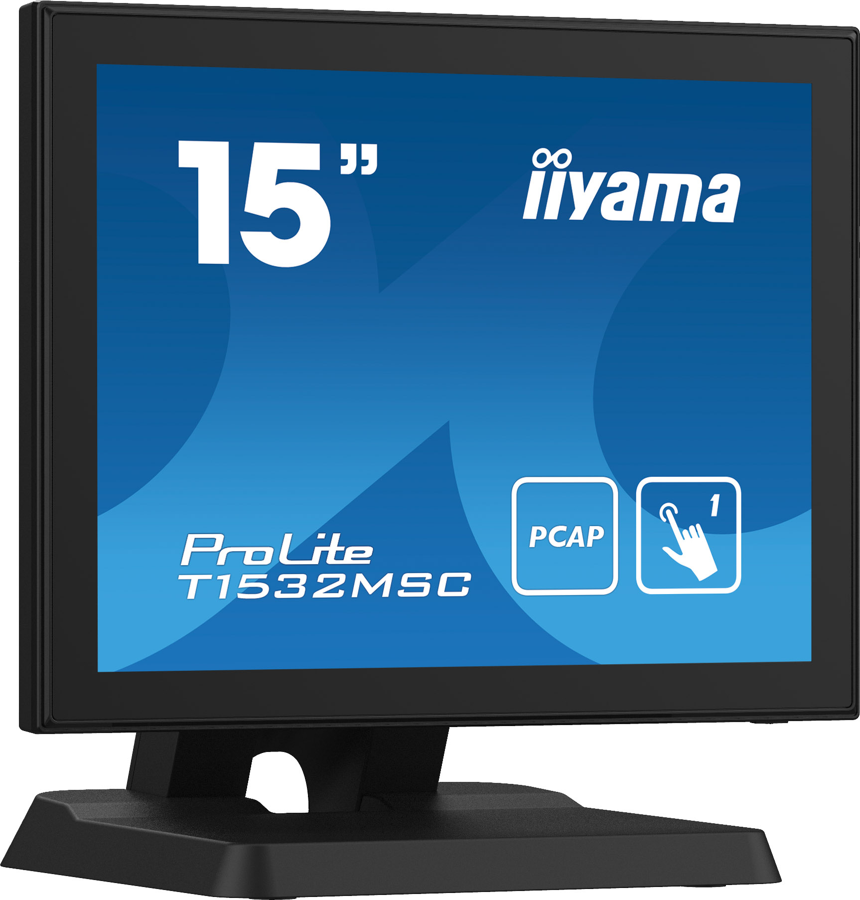 iiyama T1532MSC-B5X computerskærm 38,1 cm (15") 1024 x 768 pixel XGA LED Berøringsskærm Sort