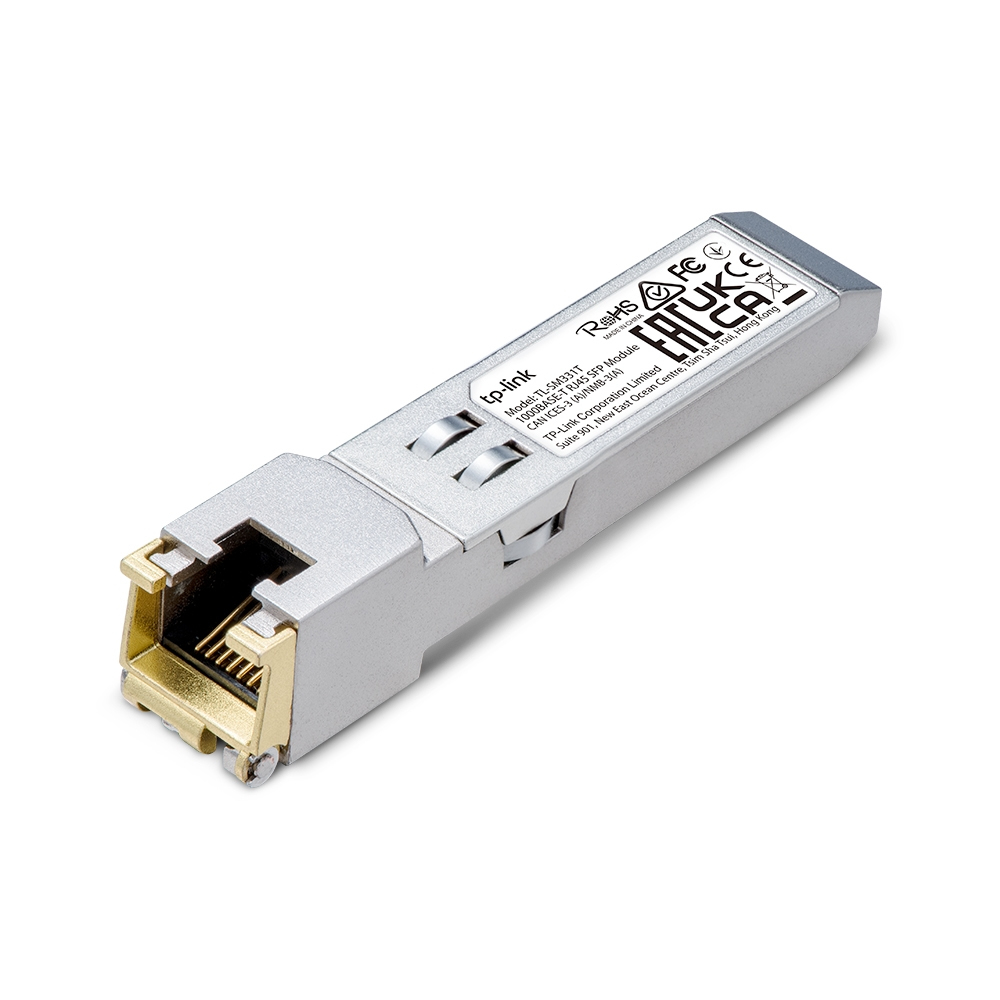 TP-Link TL-SM331T modul til netværksmodtager Fiberoptisk 1250 Mbit/s SFP 850 nm