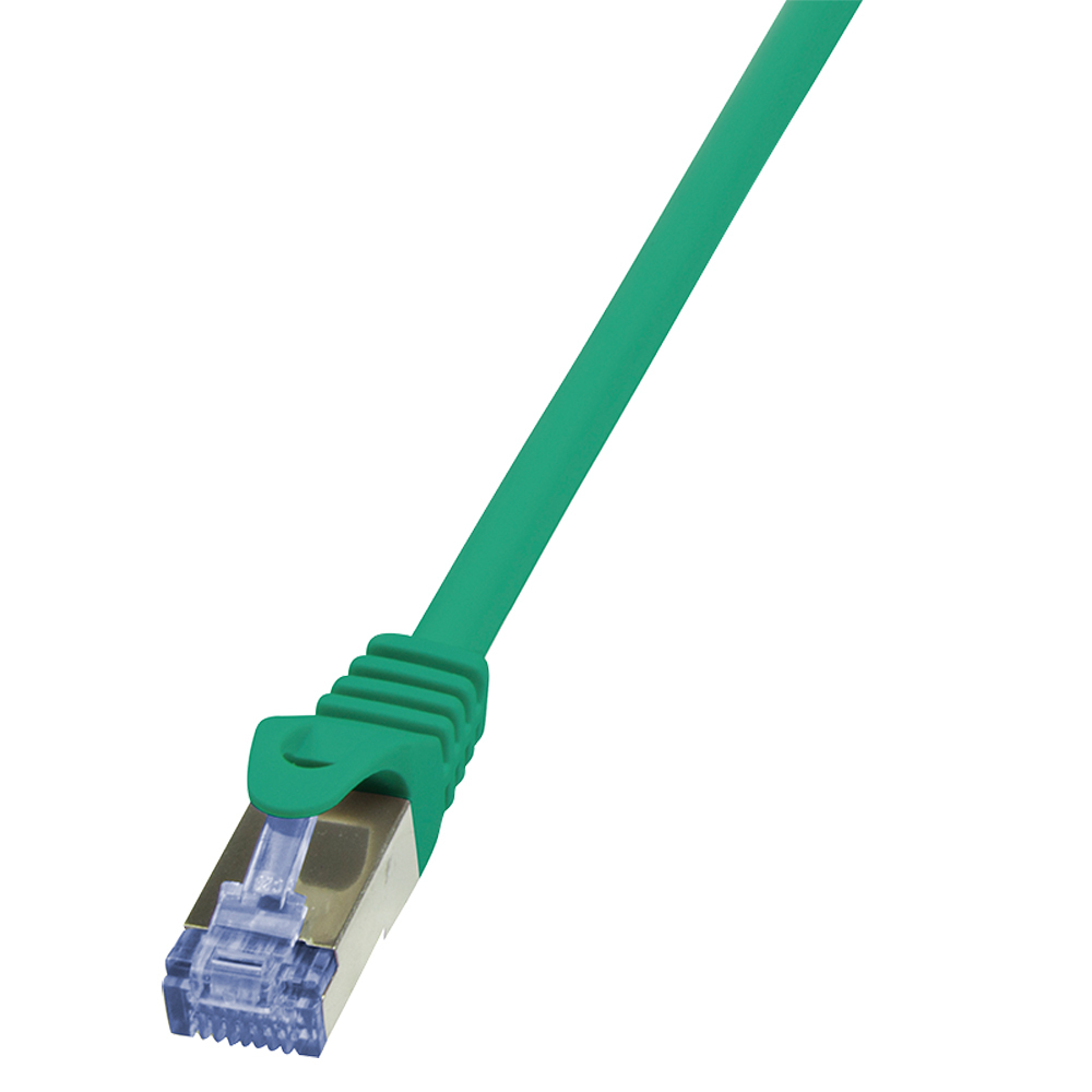 LogiLink 7.5m Cat.6A 10G S/FTP netværkskabel Grøn 7,5 m Cat6a S/FTP (S-STP)
