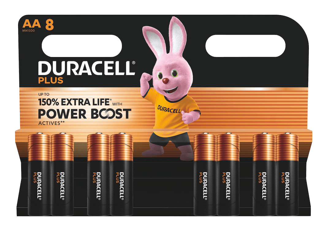 Duracell Plus Engangsbatteri AA Alkaline