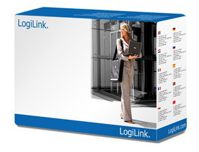 LogiLink CP090 el-ledning Sort 1,8 m