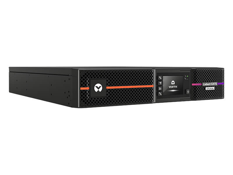 Vertiv Liebert GXT5LI-3000IRT2UXL UPS-enhed Dobbeltkonvertering (online) 3 kVA 2700 W 7 AC stikkontakt(er)