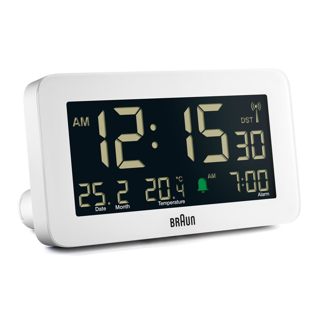 Braun BC10 Digital alarmur Hvid