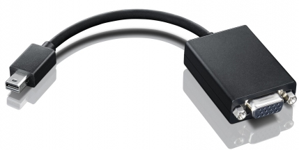 Lenovo 03X6402 videokabel adapter 0,172 m mini-DisplayPort VGA Sort