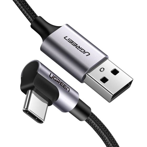 Ugreen 50942 USB-kabel USB 2.0 2 m USB A USB C Sort