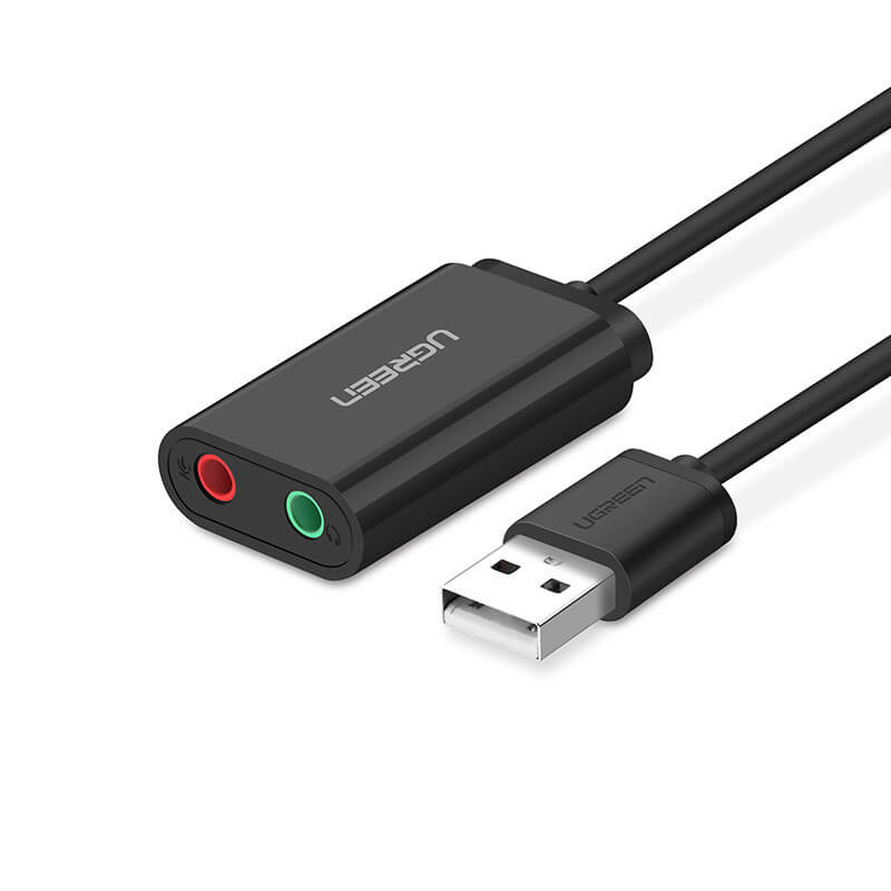 Ugreen 30724 lydkort 2.0 kanaler USB