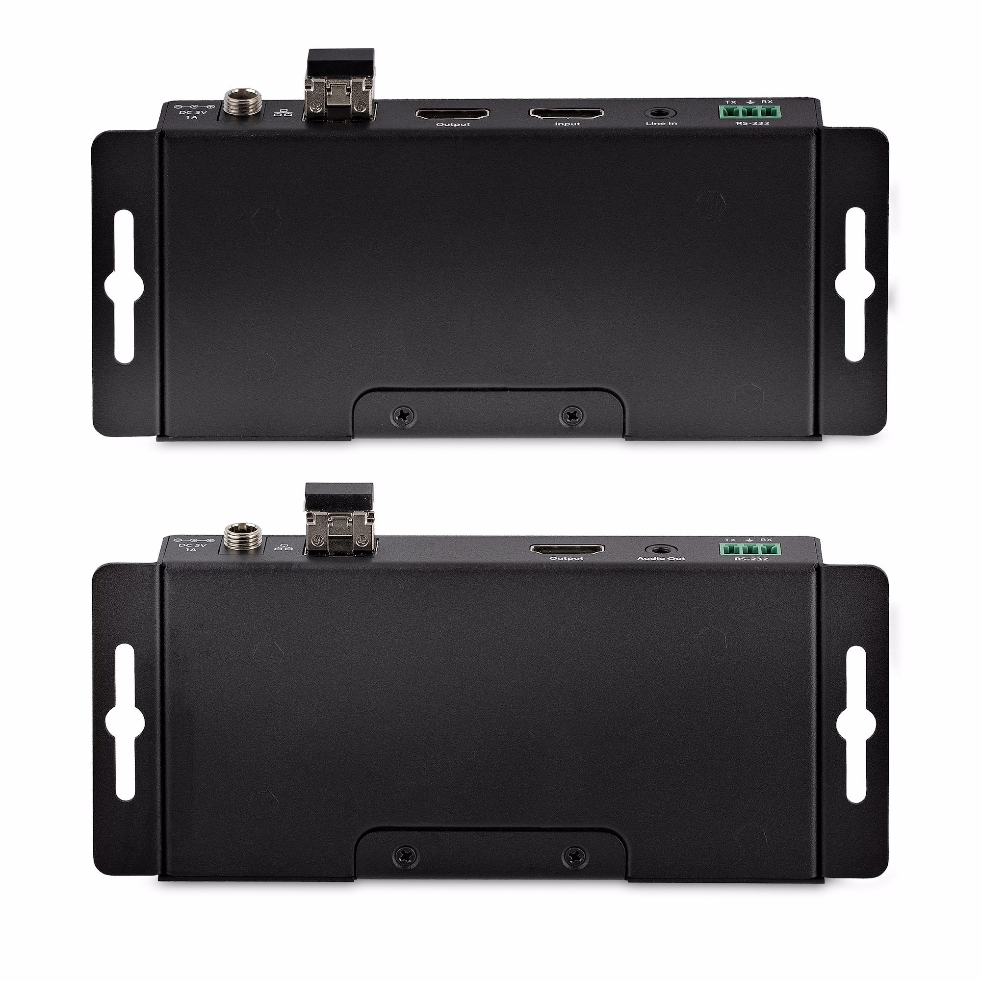 StarTech.com ST121HD20FXA2 AV forlænger AV sender & modtager Sort