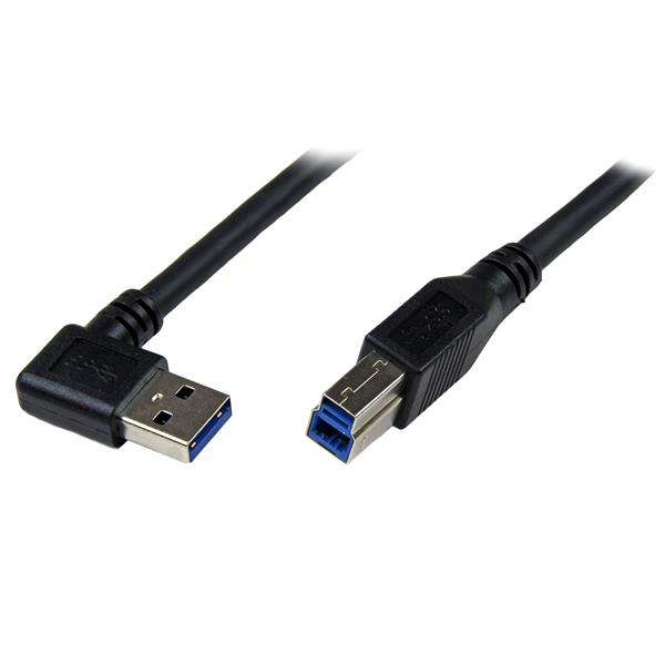 StarTech.com USB 3.0A - USB 3.0B, 1m USB-kabel USB 3.2 Gen 1 (3.1 Gen 1) USB A Micro-USB B 5 Gbit/sek. Sort