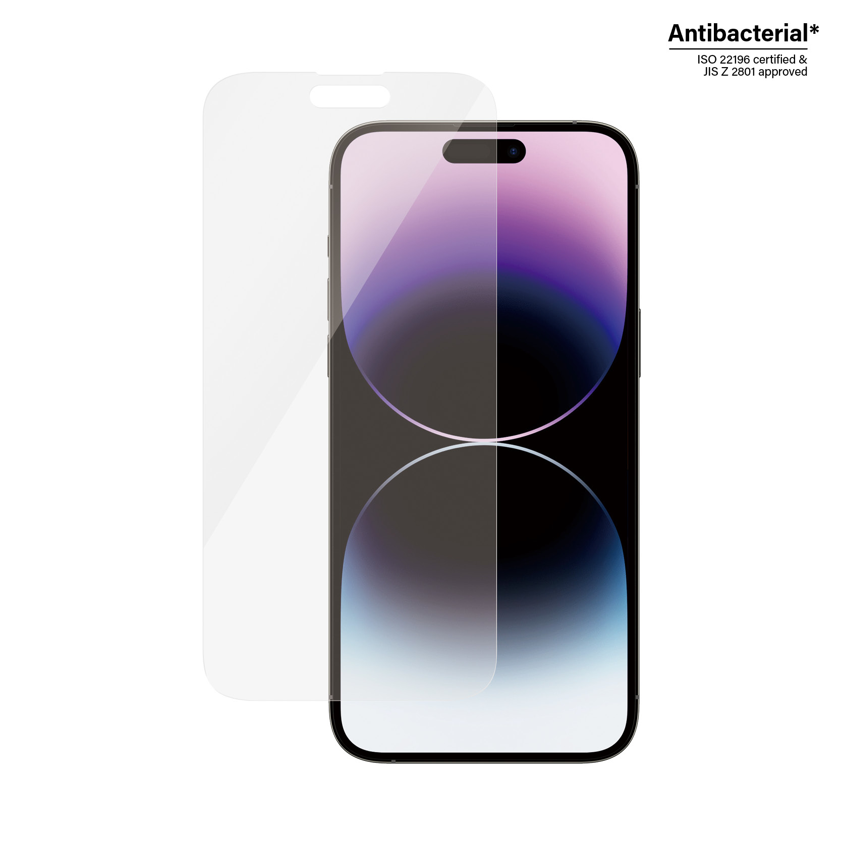 PanzerGlass ® Skærmbeskyttelse iPhone 14 Pro Max | Classic Fit
