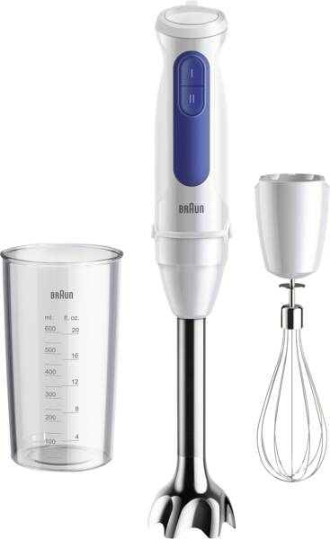 Braun MQ 30051 M Nedsænkning blender 900 W Blå, Hvid