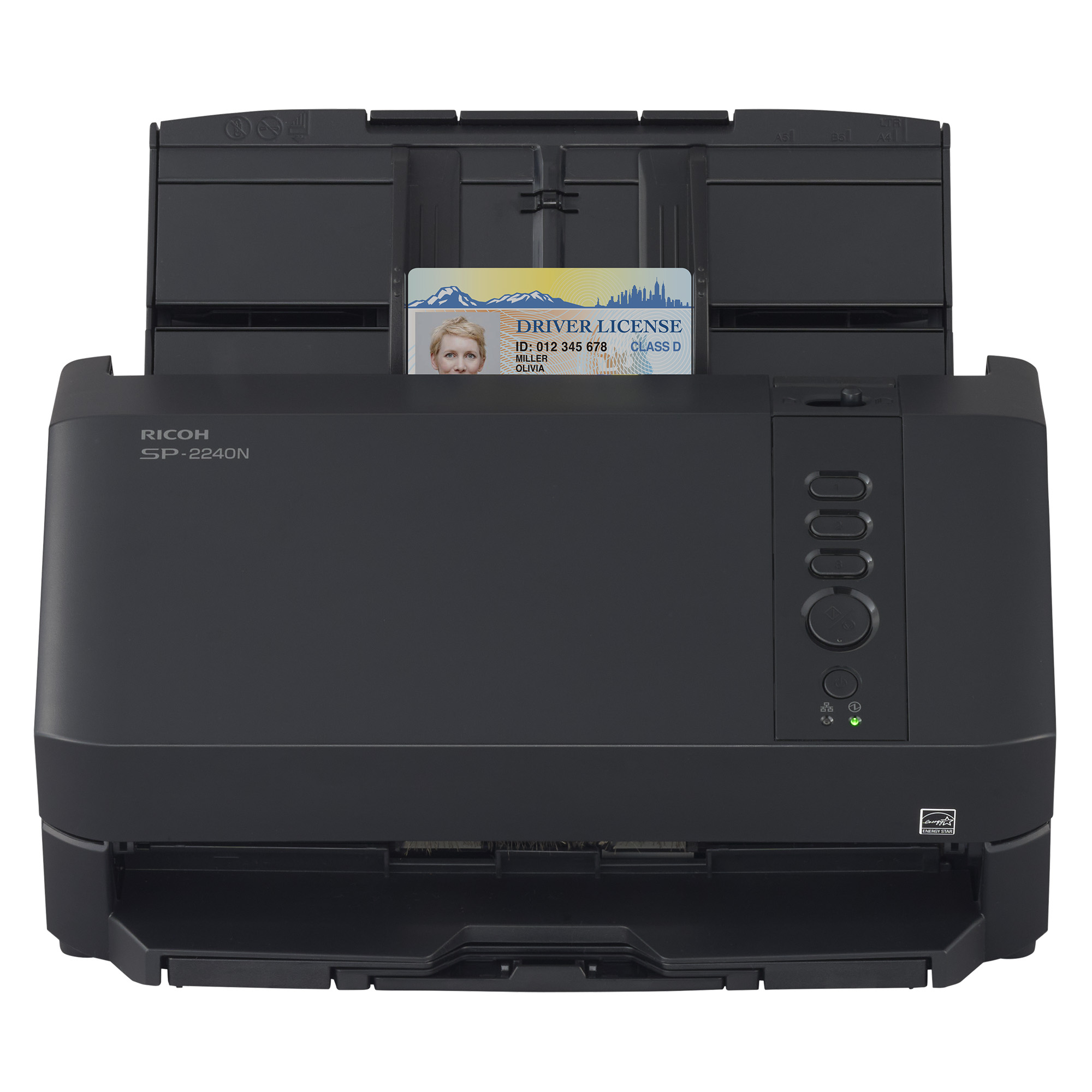 Ricoh SP-2240N ADF-scanner 600 x 600 dpi A4 Sort
