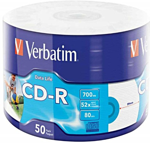 Verbatim 50x CD-R 700 MB 52x 50 stk