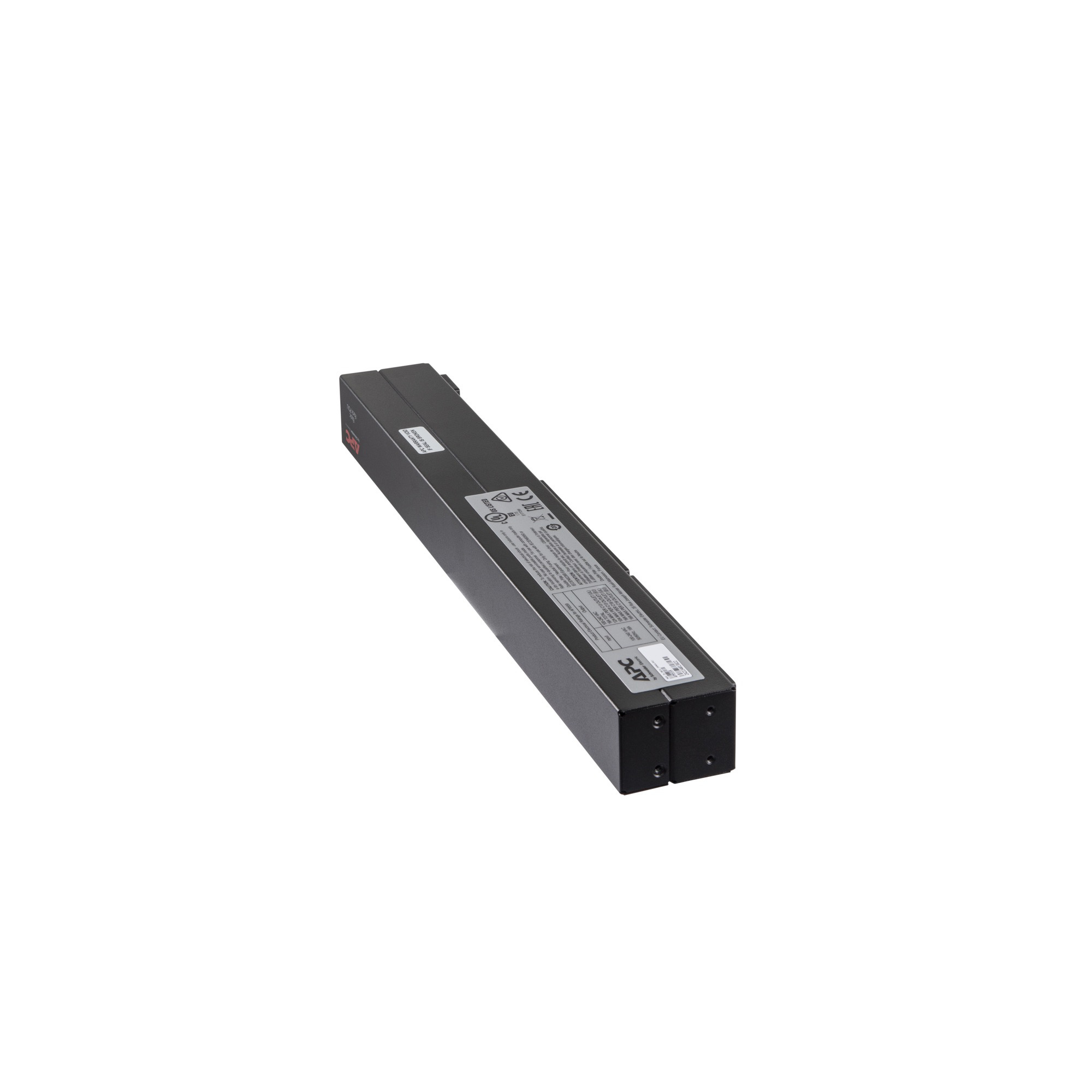 APC RACK PDU BASIC 1 U 16A 230V strømforsyningsenhed (PDU) 12 AC stikkontakt(er) 0U/1U Sort