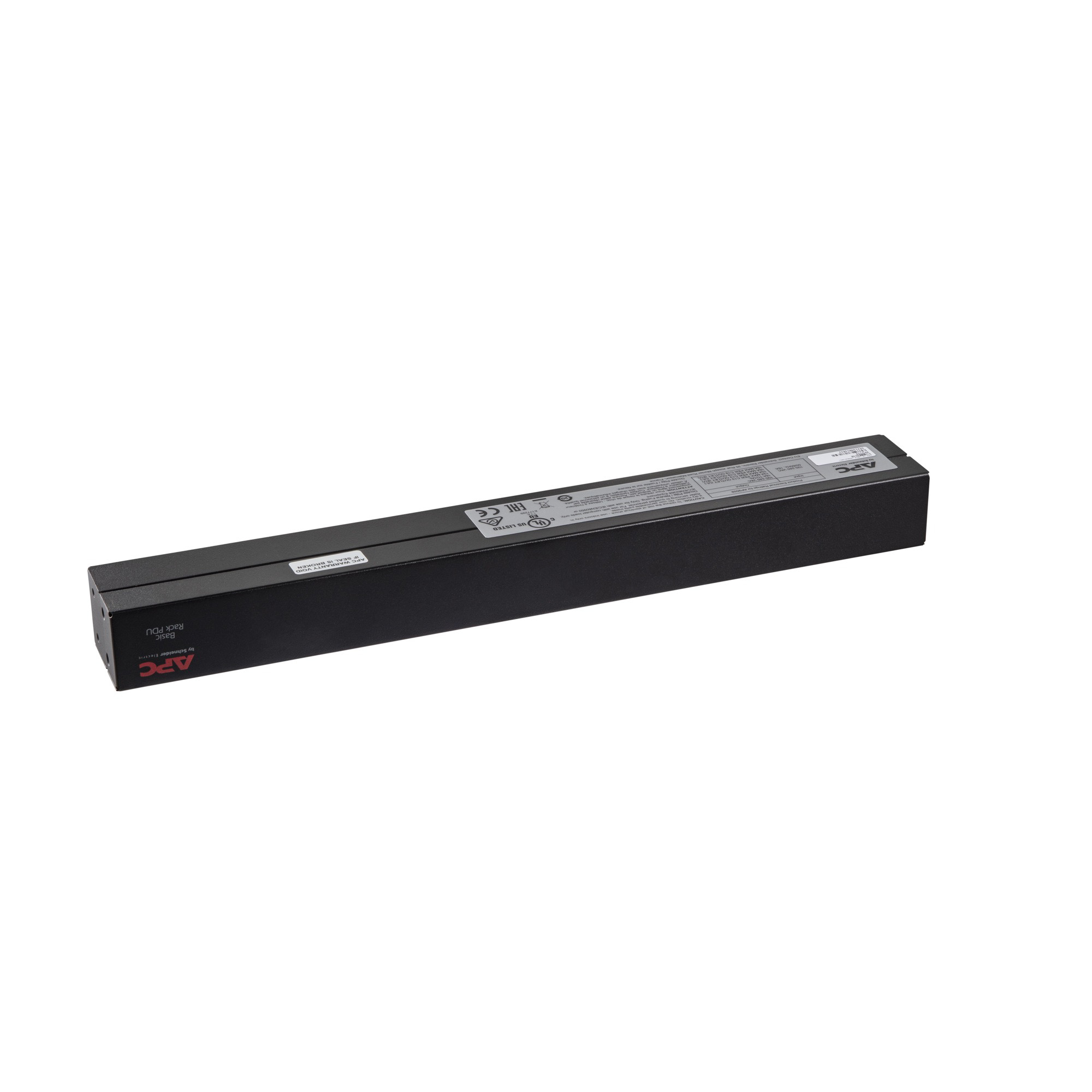 APC RACK PDU BASIC 1 U 16A 230V strømforsyningsenhed (PDU) 12 AC stikkontakt(er) 0U/1U Sort