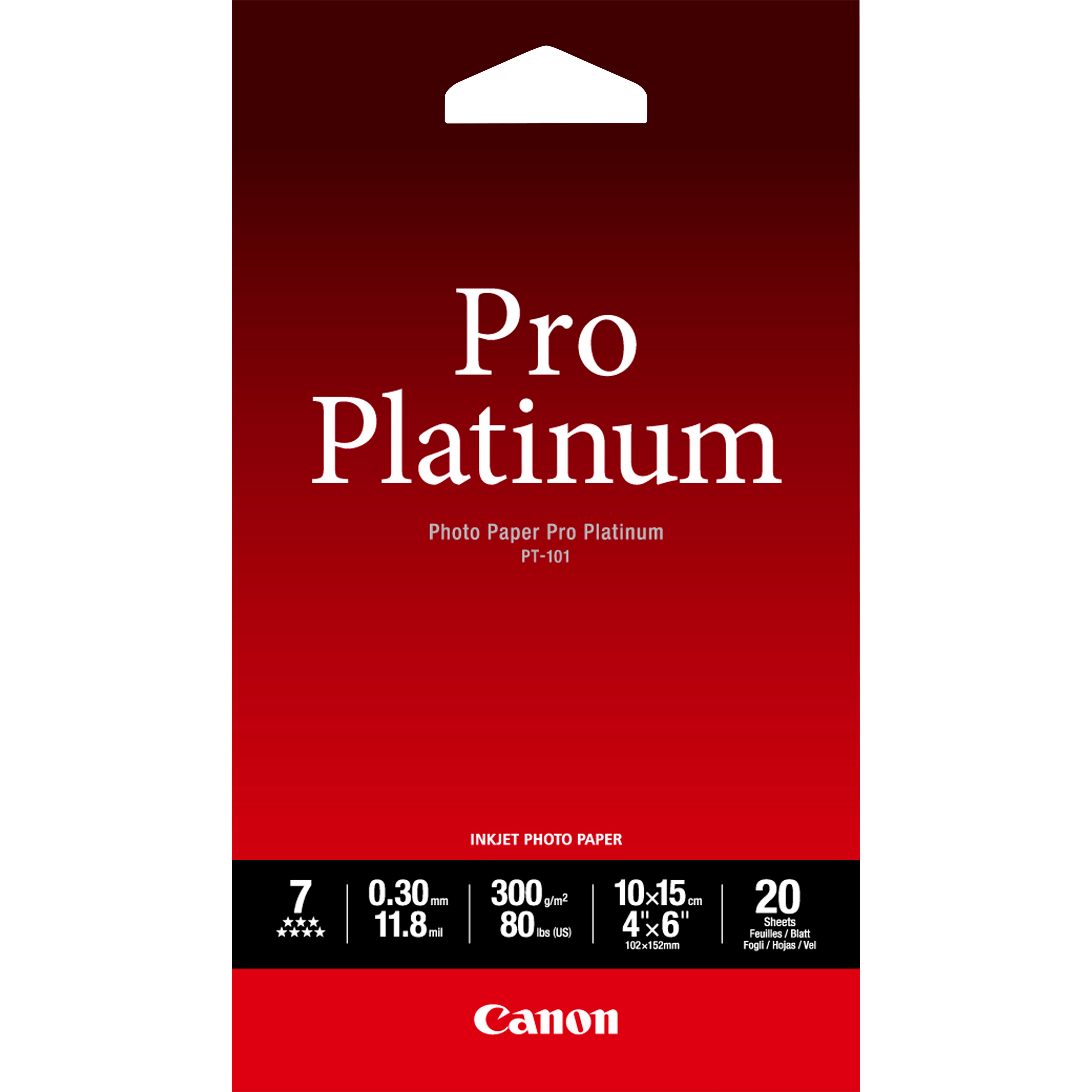 Canon 2768B013 fotopapir A6 Glans